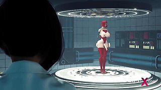 Sneaky dona at futanari sex