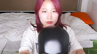 ASMR Snow Ear Touching  Whispering: Babe, Asian  Fansly Porn
