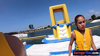 Thai Gf Water Park Fun