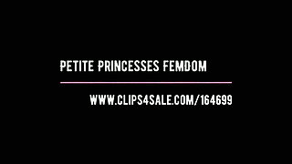 Lezdom Pussy Worship First Time for Goddess Kira and Young Subby Girl