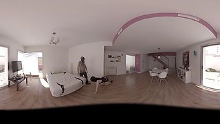 BDSM Lovers: Tied Up and Submissive Woman
