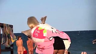 Swinger Outdoor Beach Gang bang Public Sex Part Ii