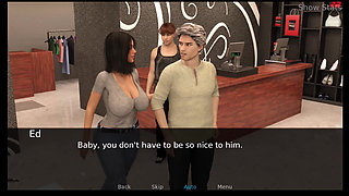 Project hot wife #42 - Merry went shopping