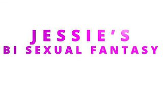 Jessies Sexual Fantasy Of 2 - Jessie Wishes For A Hot Threesome For Her Birthday
