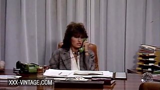 Teresa Orlowski Vintage Casting: Anal, Blowjob & Doggy in Office