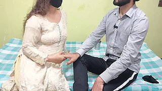 Desi Bhabhi Hot Romantic Sex with Clear Hindi Audio - Indian Couple in Cowgirl Position