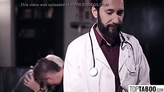 Hot Wife Takes Huge Doctor's Cock When Hubby Can't Get Her Pregnant - Creampie & Breeding