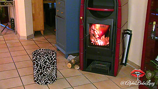 Stepbrother Worships My Feet After a Long Walk - Cozy Oven Night