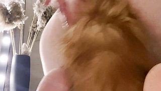 Masturbation with a Butt Plug in the Ass Close UP Led Me to Squirt