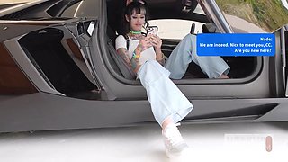 Skinny Bad Girl CC Doll Begs To Get Fucked By An Internet Stranger