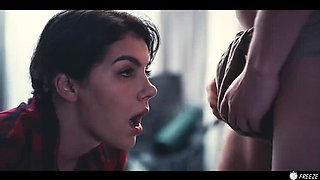 Valentina Nappi Freeze Fucked Hard by Stranger - Big Natural Tits Italian Babe Used