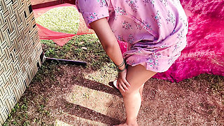 Rajasthani aunty Fucked at field by nephew , free desi Hindi HD Sex Video