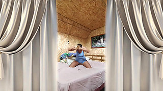 Hot Housewife Lukerya Greets a New Day