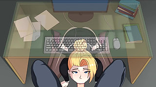 Kunoichi Trainer - Naruto Trainer v0.22.1 Part 123 Sex in the Office by Loveskysan69