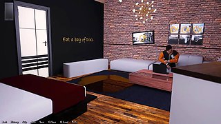 Being a Dik 0.7.0 Part 197 Lesbians Using Dildo by Loveskysan69