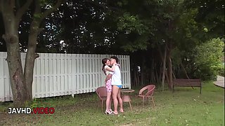 Naughty Japanese Ignites Intense Outdoors Passion Session - Aya Mikami And Mikami Aya