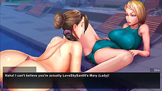 Taffy Tales V0475 Part 56 Foot Sex Pool Party by Loveskysan69