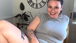 My Cheeky Step Stepbrother Asked to See My Hairy Pussy at the Family Reunion