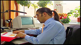 The New Secretary Is a Real Slut and the Boss Knows It
