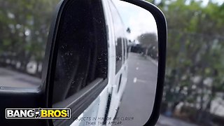 Bangbros - anna cummings boards the bang bus and gets her rectum spread by a huge dong