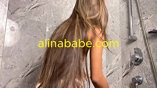 Goddess Asian Thai Strips In The Shower Real Good
