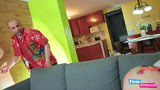 Fresh & Innocent - A Petite Teen Babe gets Fucked over some Candies