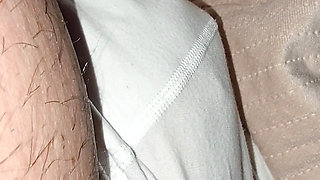 Step daughter caught touching Step dad dick oj his underwear