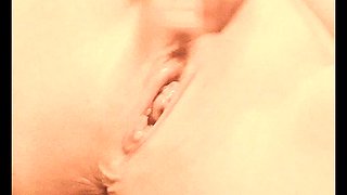 Nasty BBW Makes Herself Squirt so Hard!