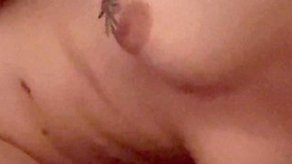 I excite a guy and rub my clit in my panties