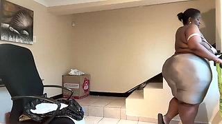 Ebony Aunty Vibrator Play and Moaning Fetish