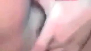 Natural Big Breast Hijab Plugs Into Her Pussy