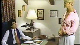 6ft -3 Tall blonde having anal sex - Vintage