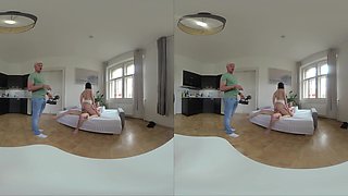 Lady Gang - Cunt Creampied In Epic Double Pussy (Dpp) & Anal (Dp) Threesome - Behind The Scenes Vr Part Two