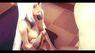 Genshin Impact Hentai - Ningguang Hard Sex in the Jade Chamber [handjob, Blowjob, 69, Fucked] - Japanese Asian Manga Anime Game