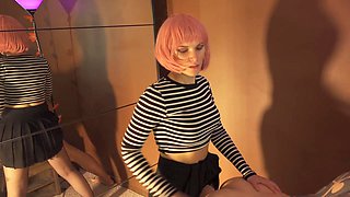 Stepsister Washing My Booty And Then PEGGING - Uncategorized