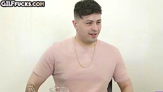 Horny lingerie granny gets cuntdrilled