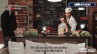 Max Cortes's Wild Kitchen Affair Fuels Intense Passion