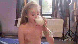 Insane! Anal-Hiliation Of Cute Teen Baby Kxtten, Intense Anal