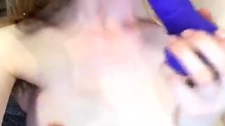 Amateur brunette ariana marie solo toying