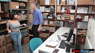 Very Busty latina suspect gets fornicateed by a hot LP officer
