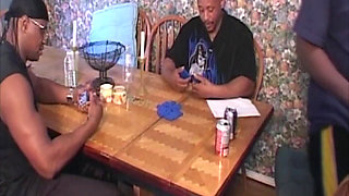 Gangbang with a Lot of Cum in Mouth