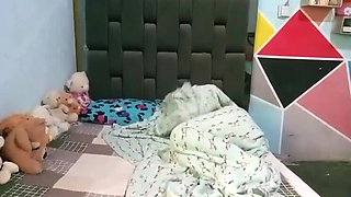 My Friend Gets Horny and Affectionate With Me - Amateur Lesbian Action with michellpaula