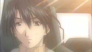 Cum covered japanese anime slut in fuck session gets banged