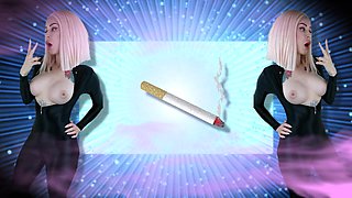 Dangerous Breath Play and Pleasure - Funny Cigarette JOI Game