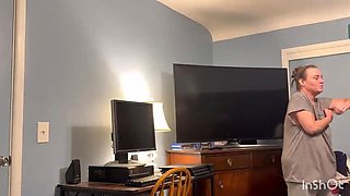 Stepmom Traps Me & Deep Throats My Cock Until I Blast Her Mouth - Sweet Marie
