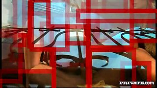 Bisexual Lovers Julie Silver and Liliane Tiger Try Footjob before Anal - Private Porn Sex Videos