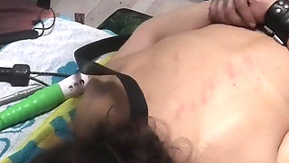 Russian BDSM Slave Gets Ass Fucked From Behind