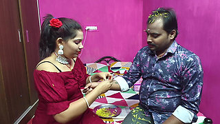 Indian Step Brother and Step Sister Sex in Rakhiya Bandhan Day