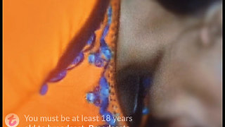 Desi Young Indian Girlfriend Giving a Nice Blowjob
