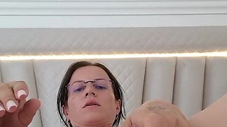 Fucking Ass and Pussy with Cucumber and Carrot